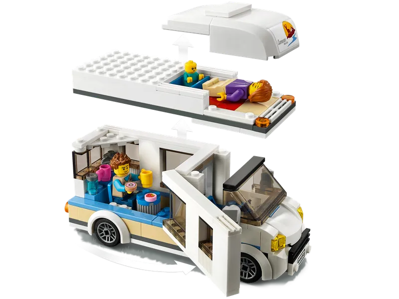 Holiday Camper Van van LEGO – productfoto 6 van 13