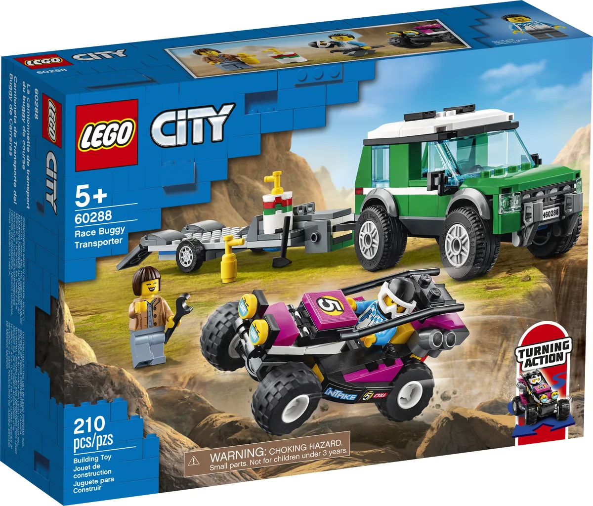 LEGO Race Buggy Transporter (60288) - Bild 6