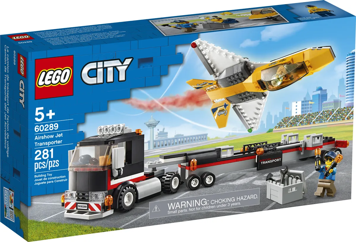 LEGO Airshow Jet Transporter (60289) - Bild 6