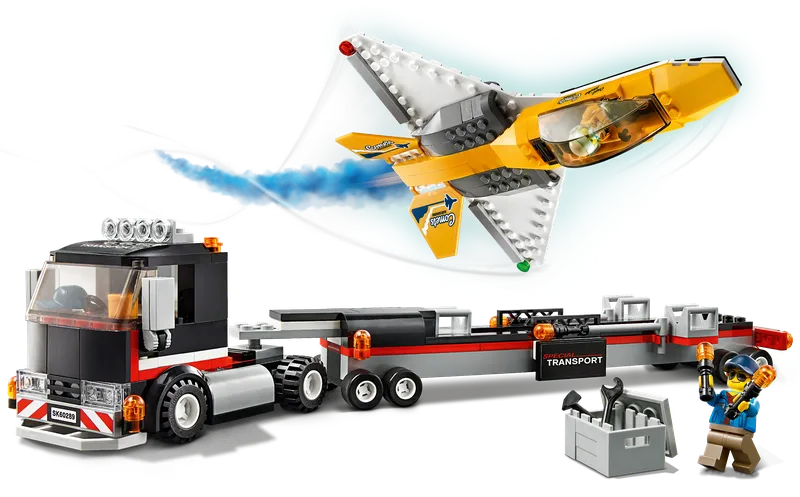 Airshow Jet Transporter de LEGO – photo du produit 3 sur 12