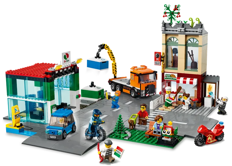 Town Center fra LEGO – produktbillede 3 af 16