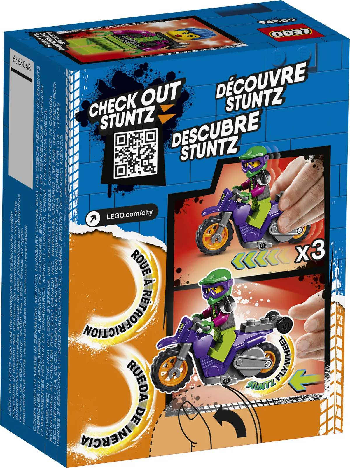 LEGO Wheelie Stunt Bike (60296) - Bild 6