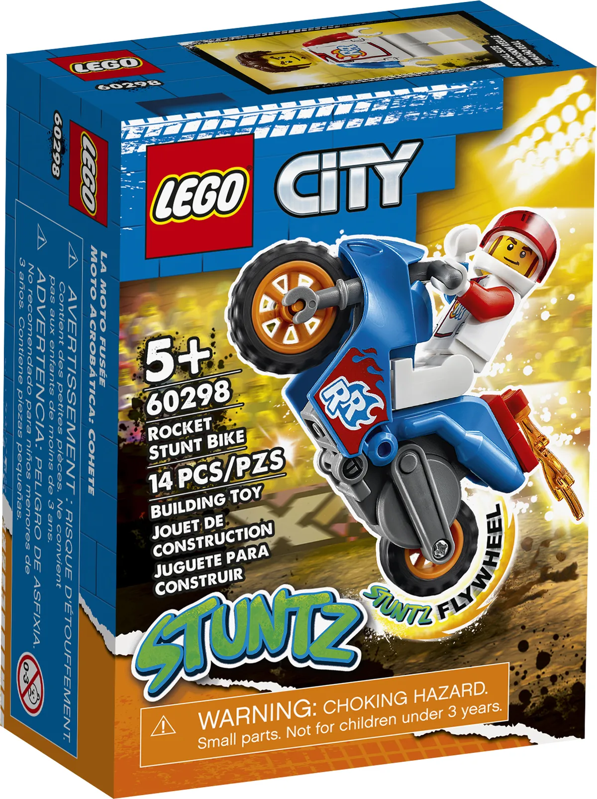 LEGO Rocket Stunt Bike (60298) - image 5