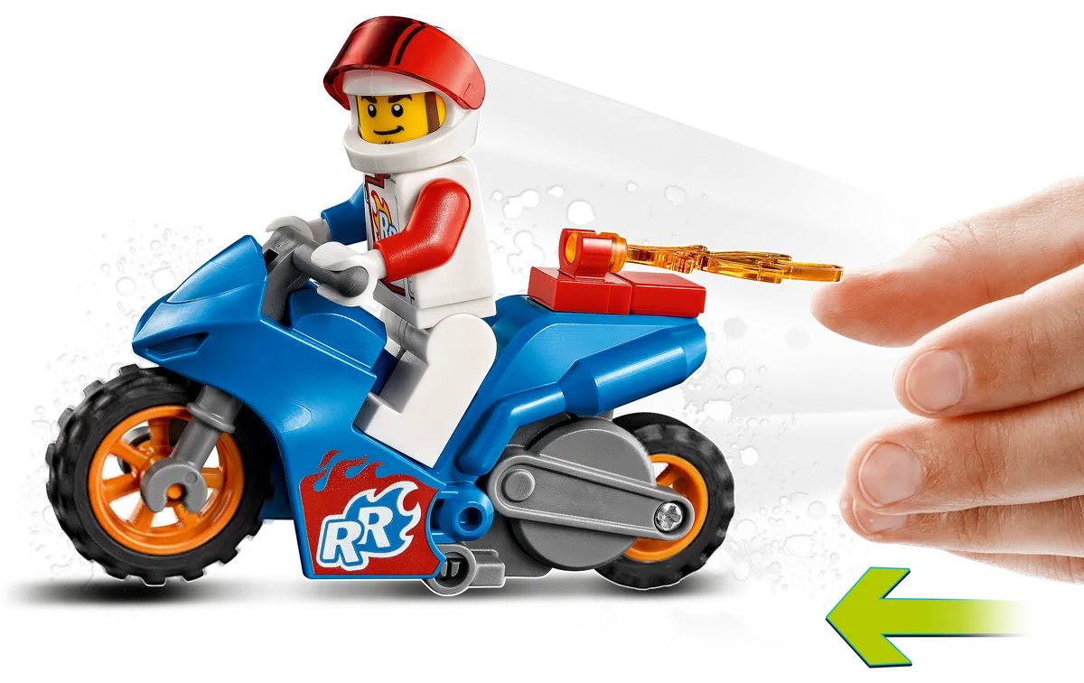 LEGO Rocket Stunt Bike (60298) - image 2