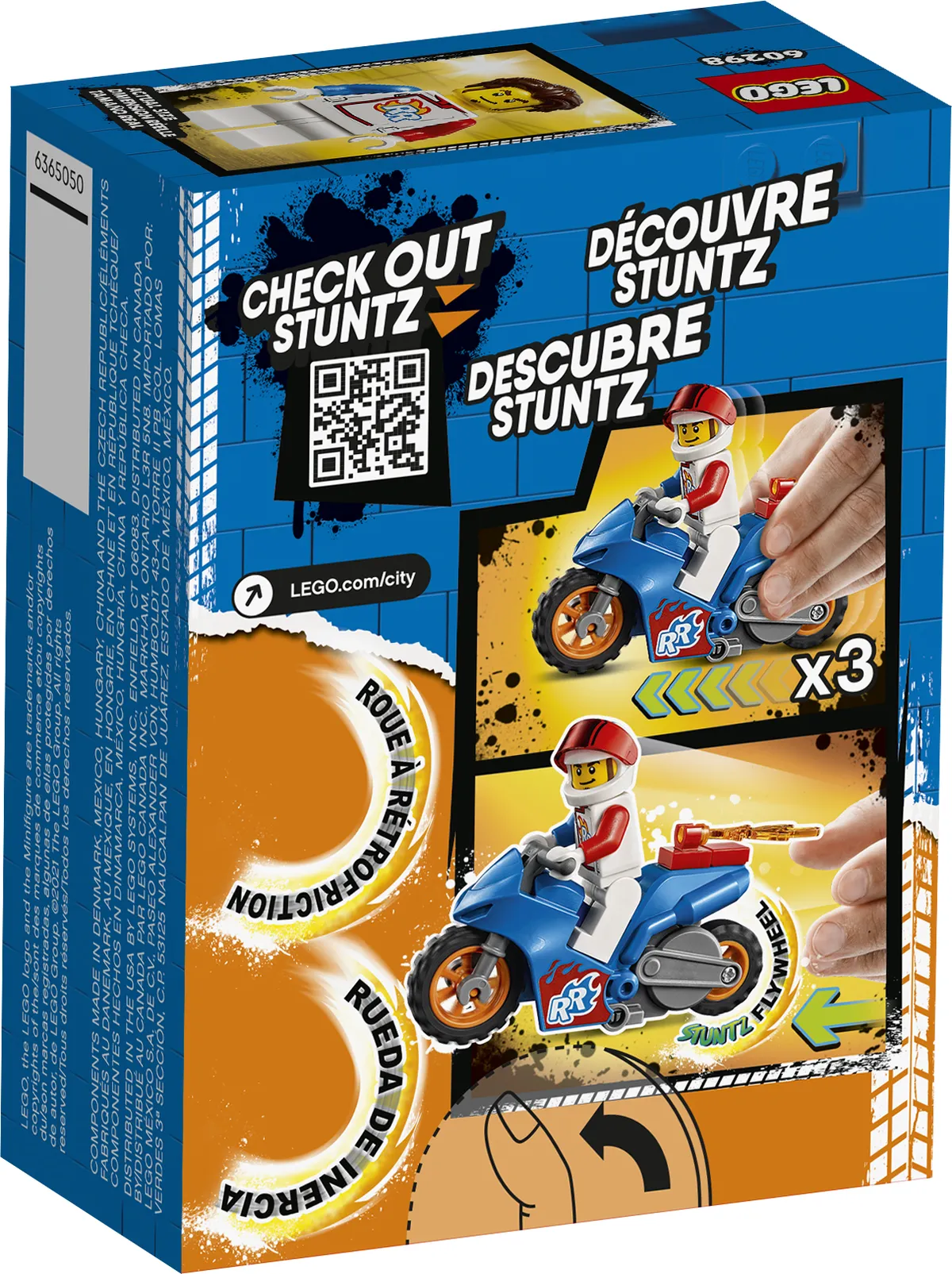 LEGO Rocket Stunt Bike (60298) - image 6