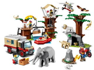 Wildlife Rescue Camp de LEGO – photo du produit 3 sur 12