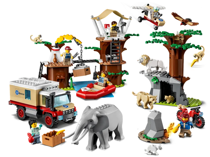 Wildlife Rescue Camp de LEGO – photo du produit 3 sur 12