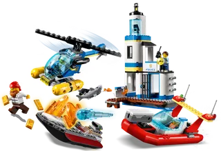 Seaside Police and Fire Mission van LEGO – productfoto 3 van 11