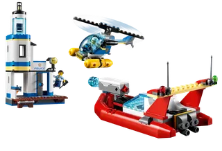 Seaside Police and Fire Mission van LEGO – productfoto 7 van 11