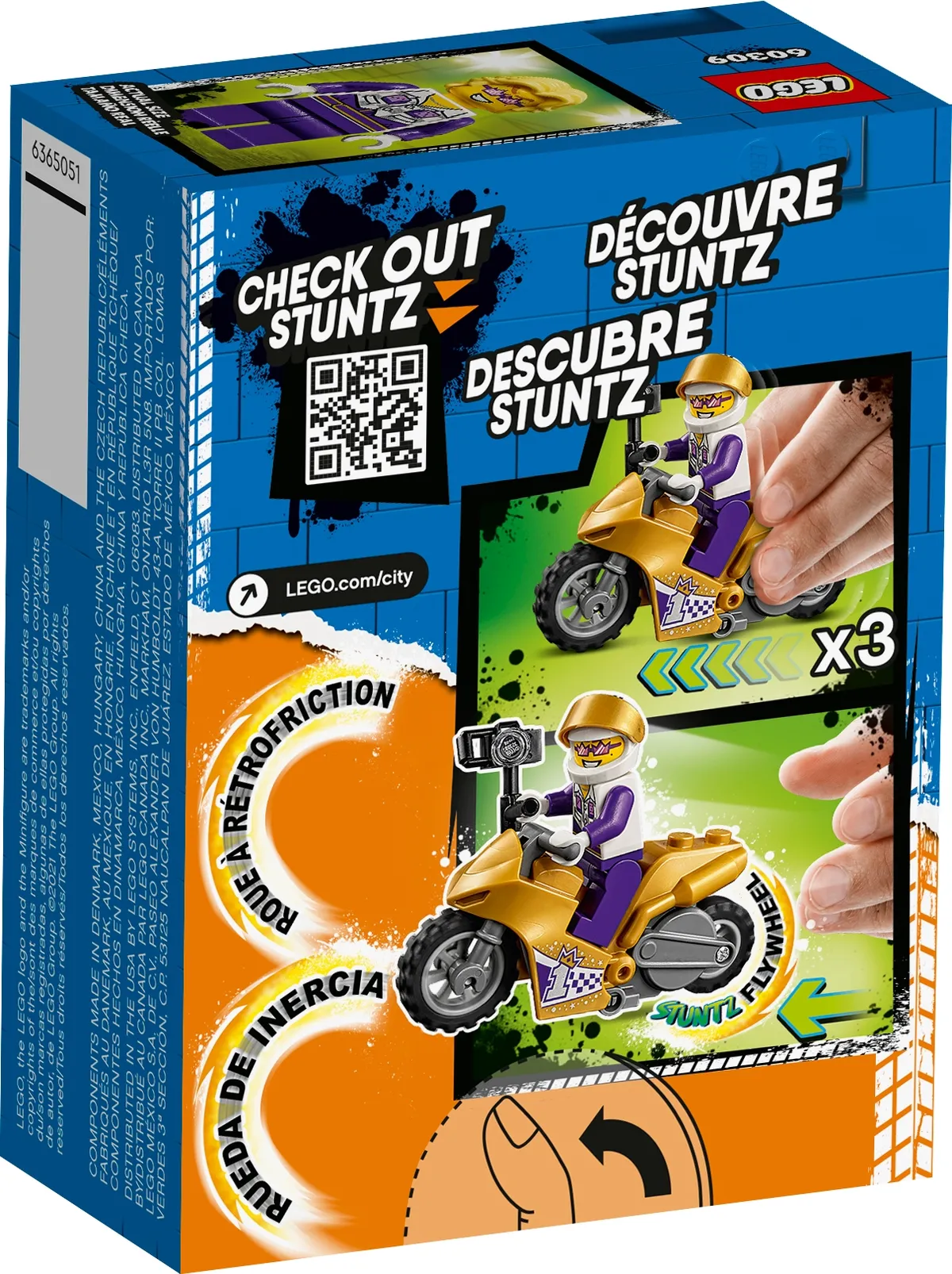 LEGO Selfie Stunt Bike (60309) - Bild 2