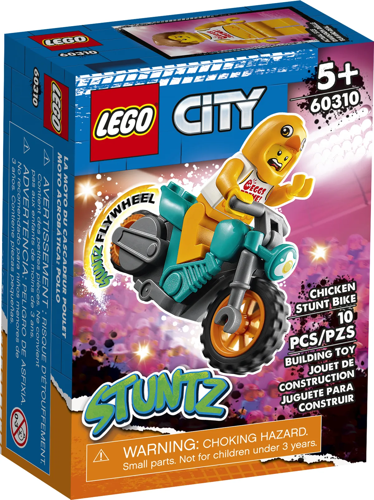 LEGO Chicken Stunt Bike (60310) - Bild 1