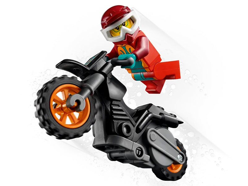 Fire Stunt Bike van LEGO – productfoto 3 van 11