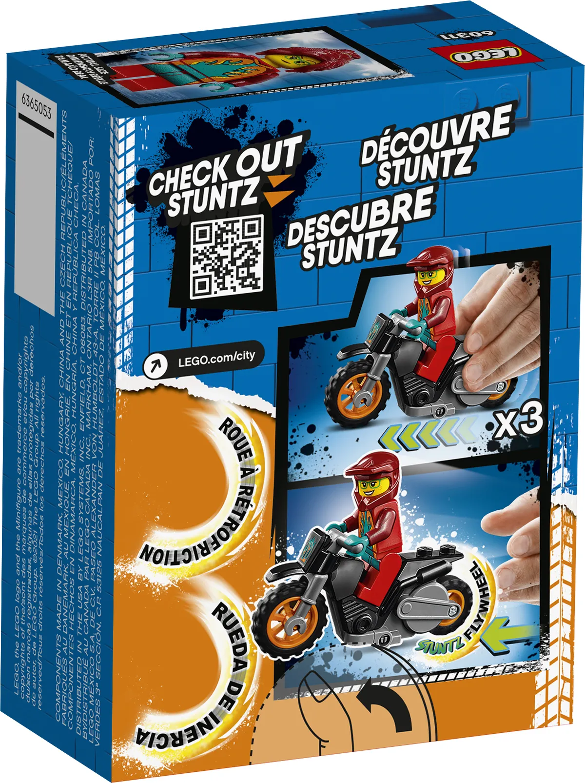 LEGO Fire Stunt Bike (60311) - Bild 6