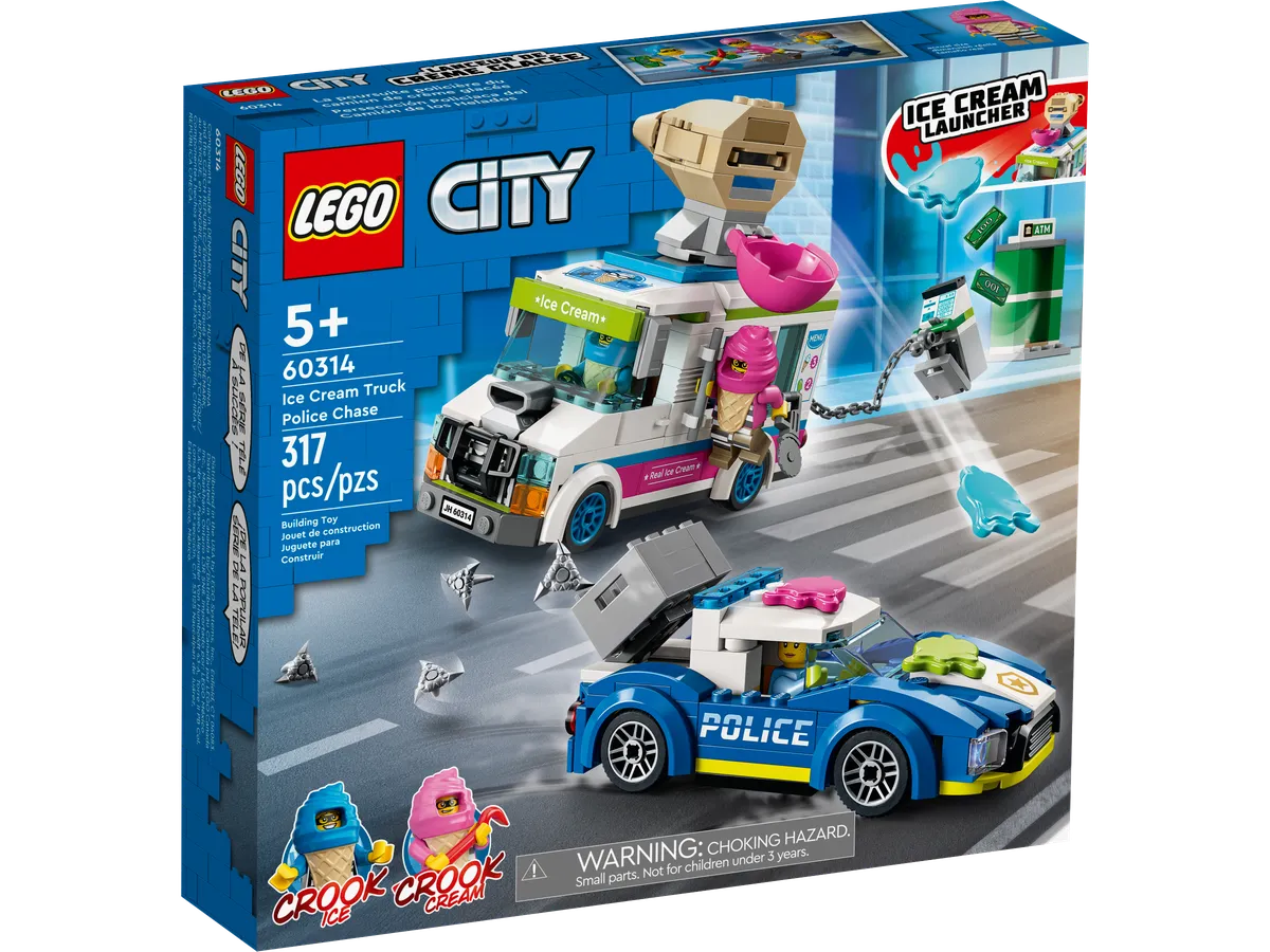 LEGO Ice Cream Truck Police Chase (60314) - Bild 5