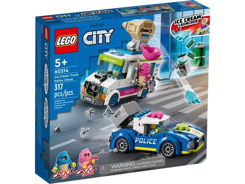 Ice Cream Truck Police Chase fra LEGO – produktbillede 2 af 7