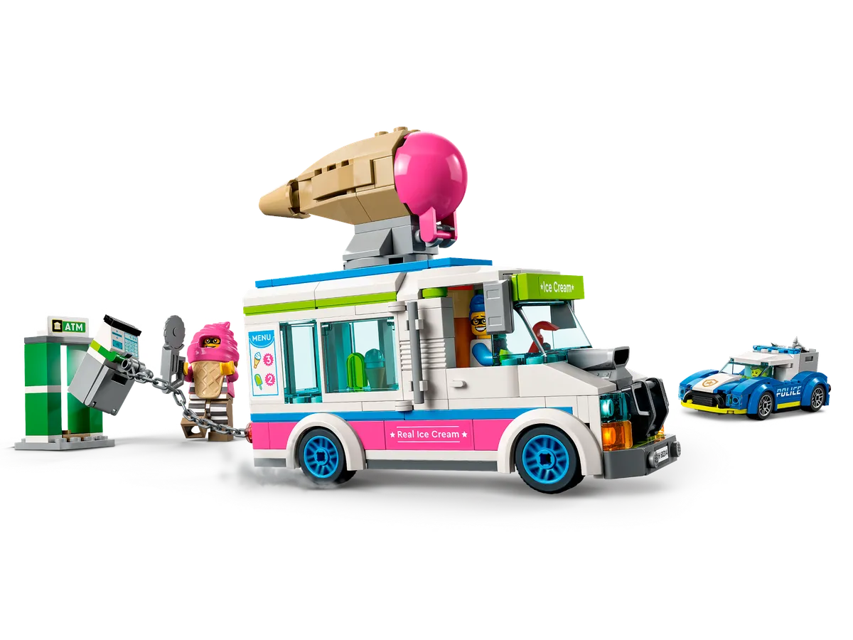 LEGO Ice Cream Truck Police Chase (60314) - Bild 1