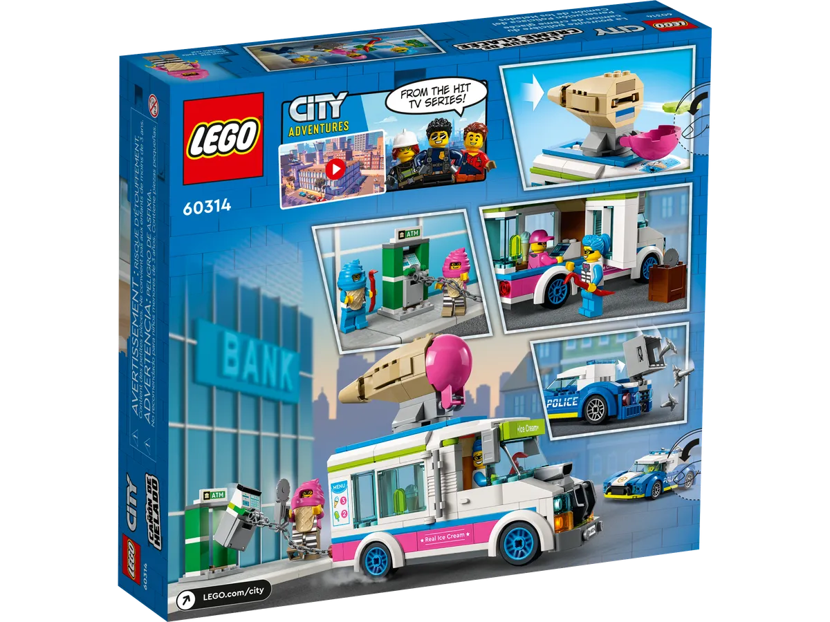 LEGO Ice Cream Truck Police Chase (60314) - Bild 4