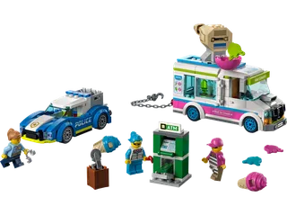 Ice Cream Truck Police Chase fra LEGO – produktbillede 1 af 7