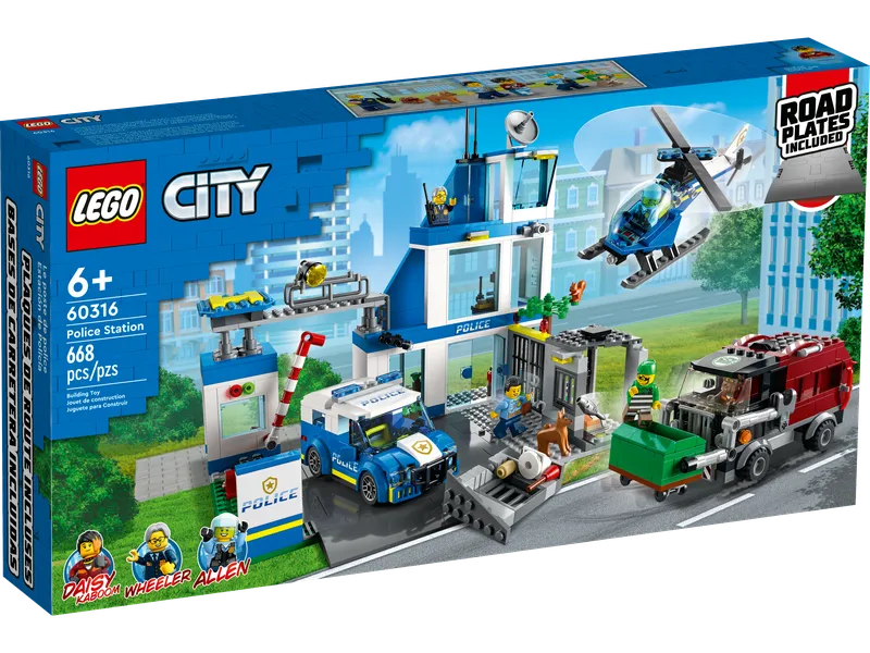 LEGO 60316 Police Station detail image