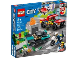 LEGO Fire Rescue & Police Chase (60319) - afbeelding 1
