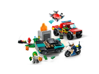 Fire Rescue & Police Chase van LEGO – productfoto 3 van 8
