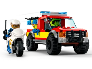 Fire Rescue & Police Chase van LEGO – productfoto 4 van 8