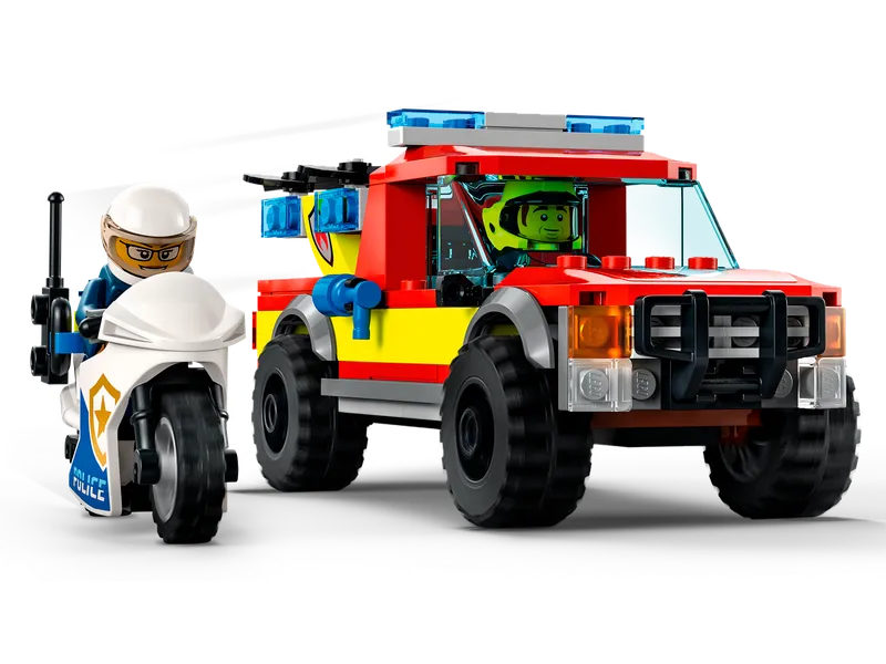 Fire Rescue & Police Chase van LEGO – productfoto 4 van 8