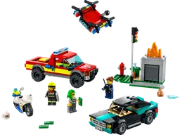 LEGO Fire Rescue & Police Chase (60319)