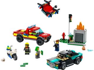 Fire Rescue & Police Chase van LEGO – productfoto 1 van 8