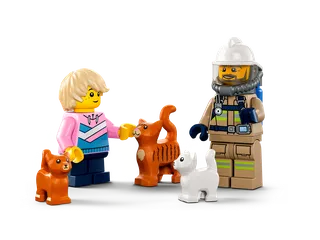 Fire Brigade van LEGO – productfoto 10 van 13