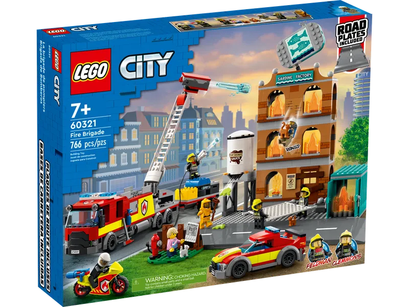 Fire Brigade van LEGO – productfoto 2 van 13