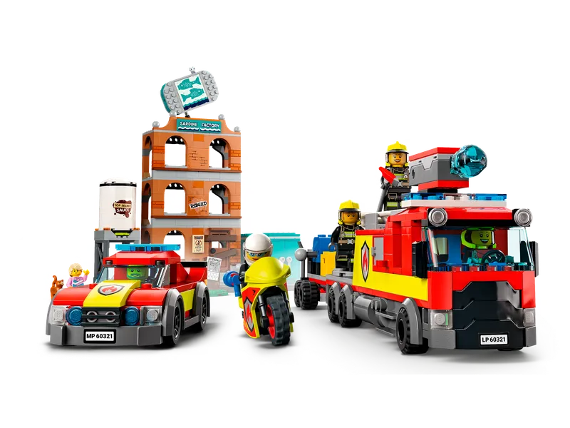 Fire Brigade van LEGO – productfoto 3 van 13