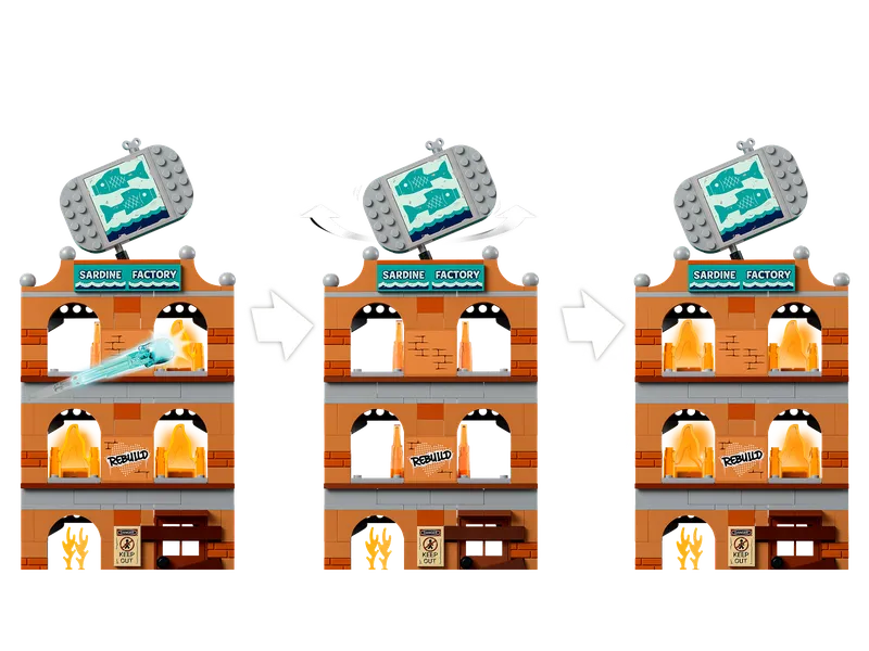 Fire Brigade van LEGO – productfoto 8 van 13