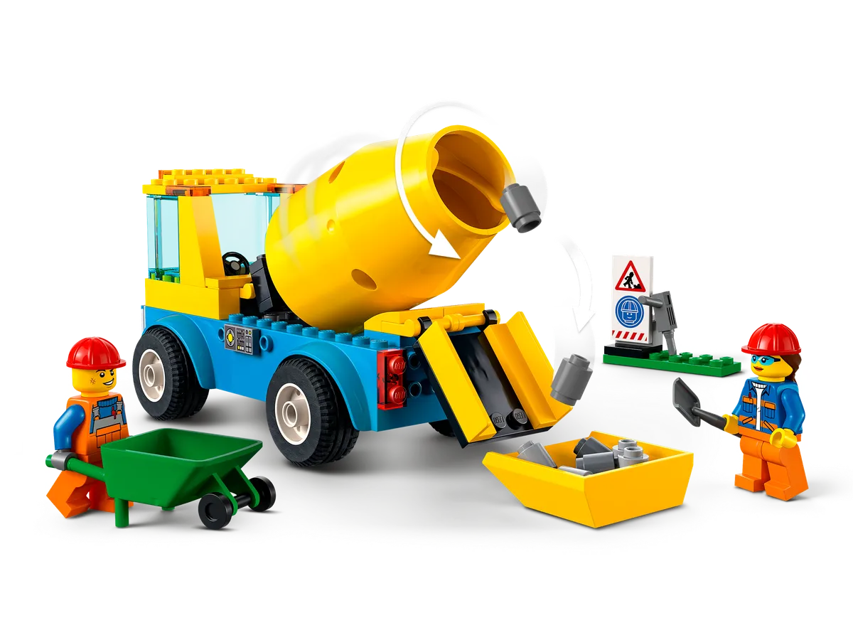 LEGO Cement Mixer Truck (60325) - Bild 2