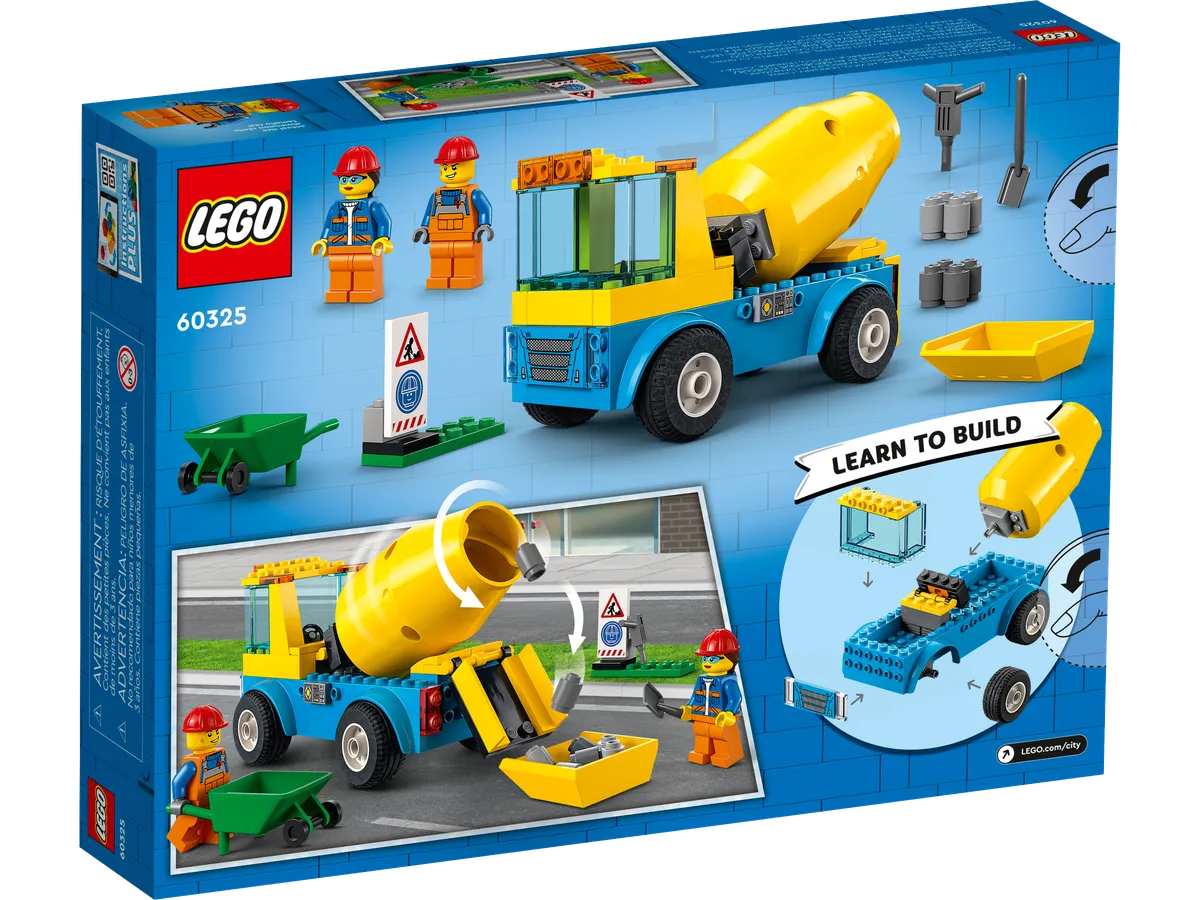 LEGO Cement Mixer Truck (60325) - Bild 5