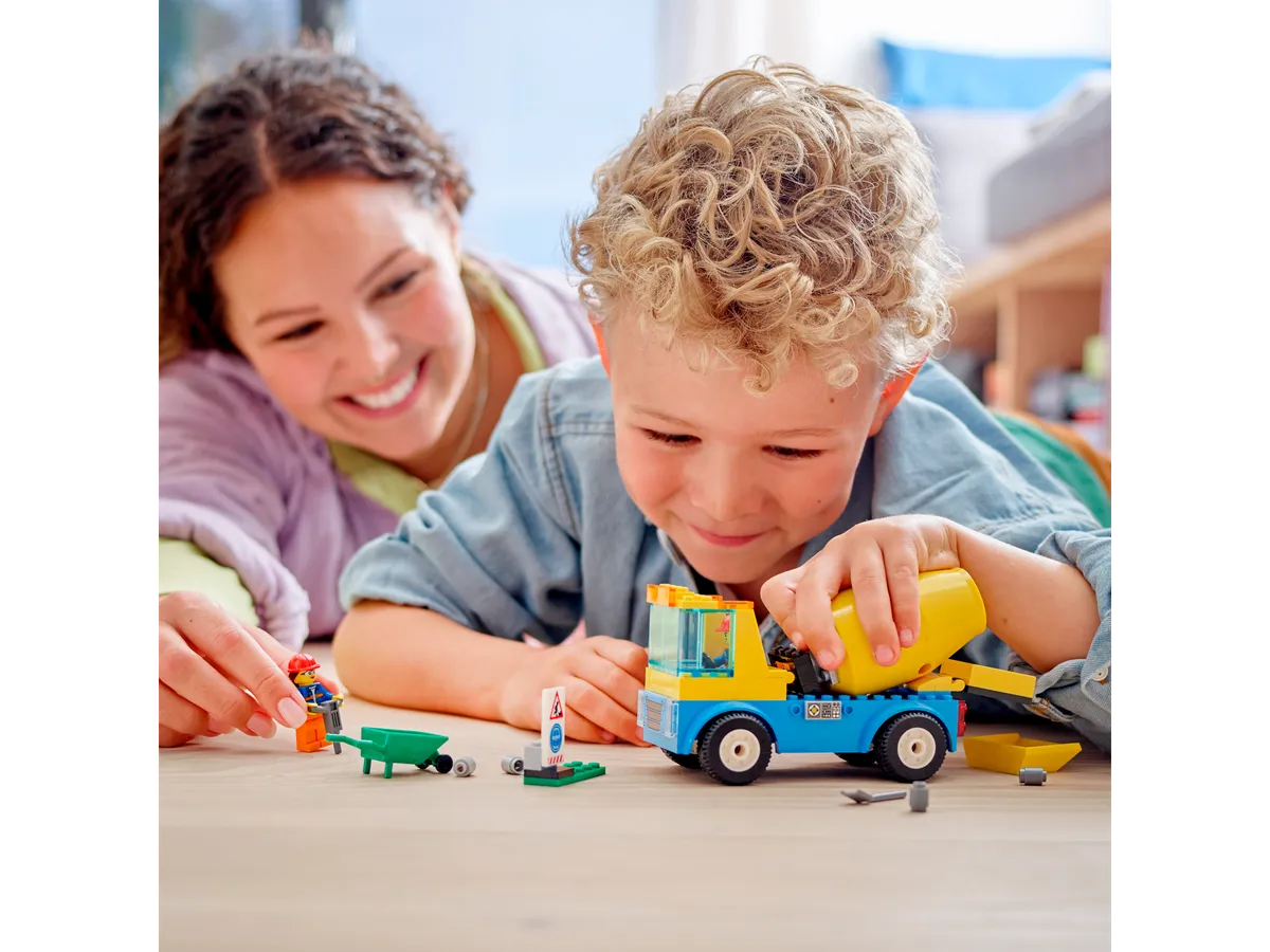 LEGO Cement Mixer Truck (60325) - Bild 3