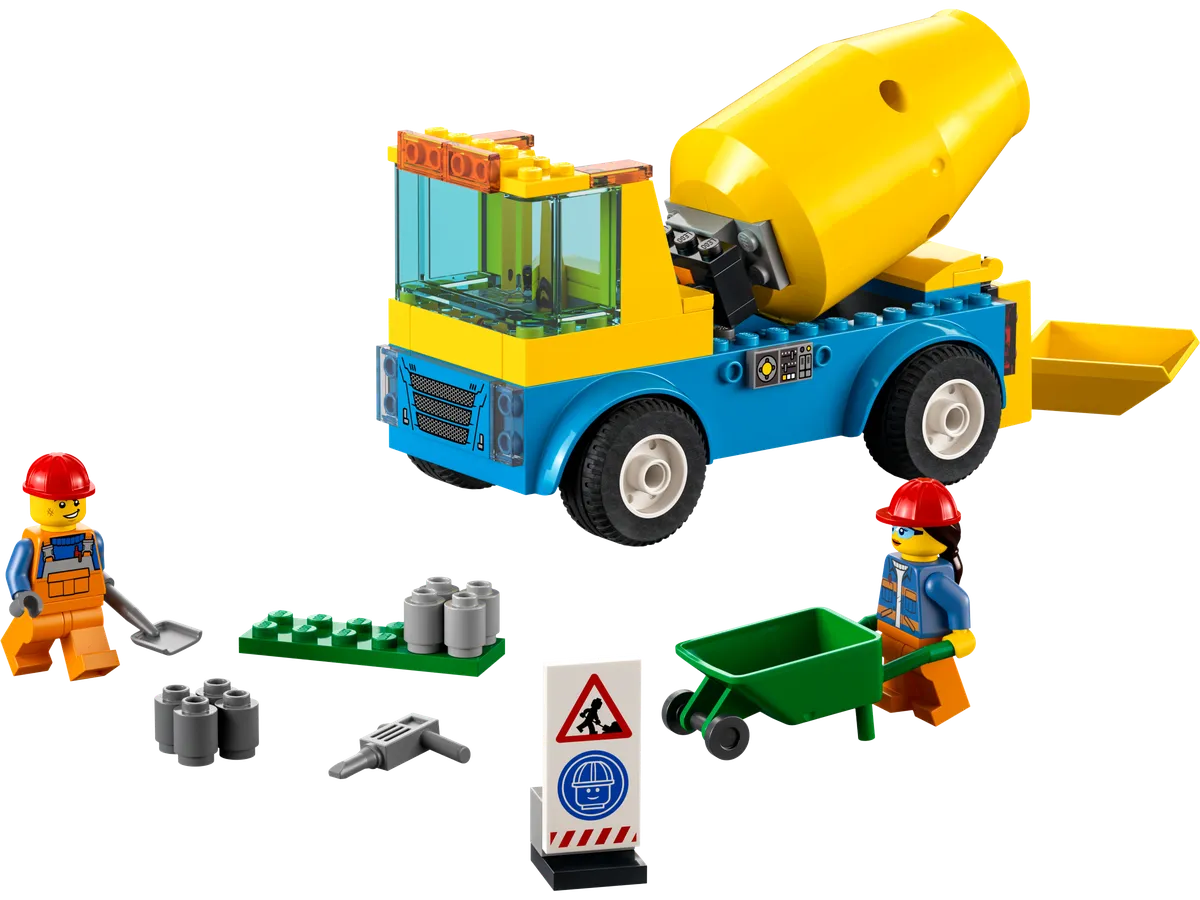 LEGO Cement Mixer Truck (60325)