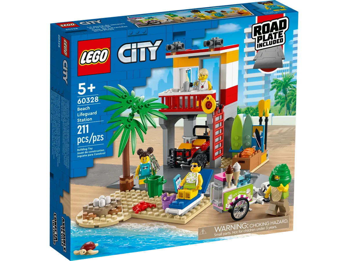 LEGO Beach Lifeguard Station (60328) - image 1
