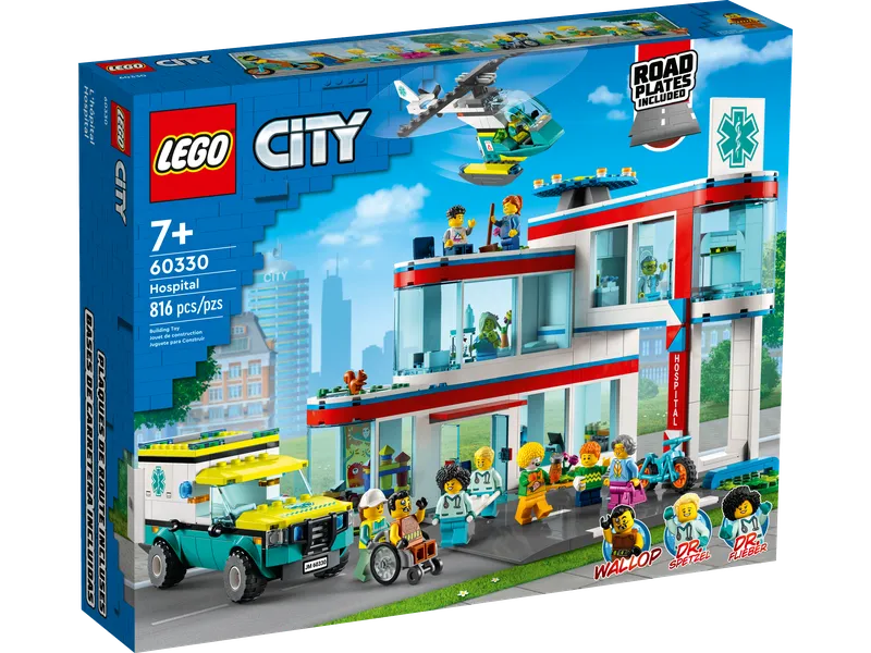 Hospital från LEGO – produktbild 2 av 10