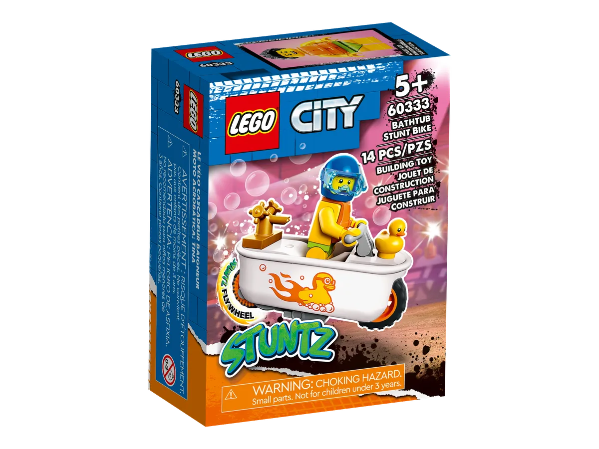LEGO Bathtub Stunt Bike (60333) - Bild 1