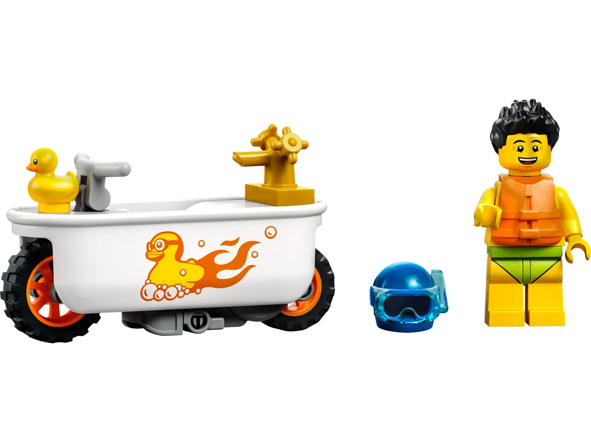 LEGO Bathtub Stunt Bike (60333)