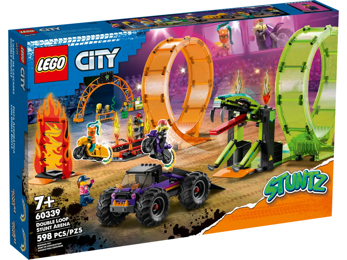LEGO Double Loop Stunt Arena (60339) - Bild 1