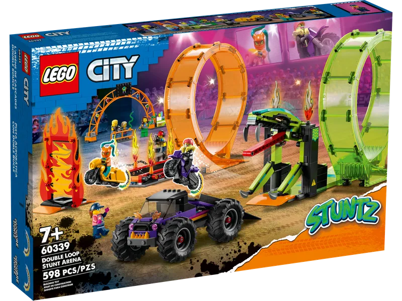 Double Loop Stunt Arena von LEGO – Produktfoto 2 von 12
