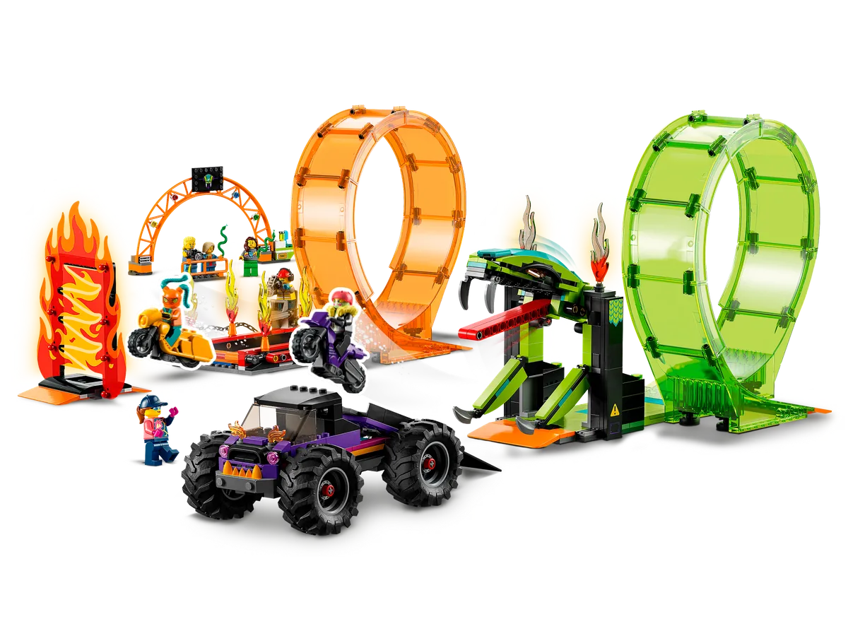 LEGO Double Loop Stunt Arena (60339) - Bild 2