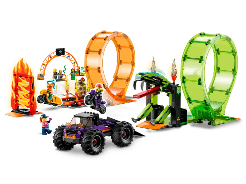 Double Loop Stunt Arena von LEGO – Produktfoto 3 von 12