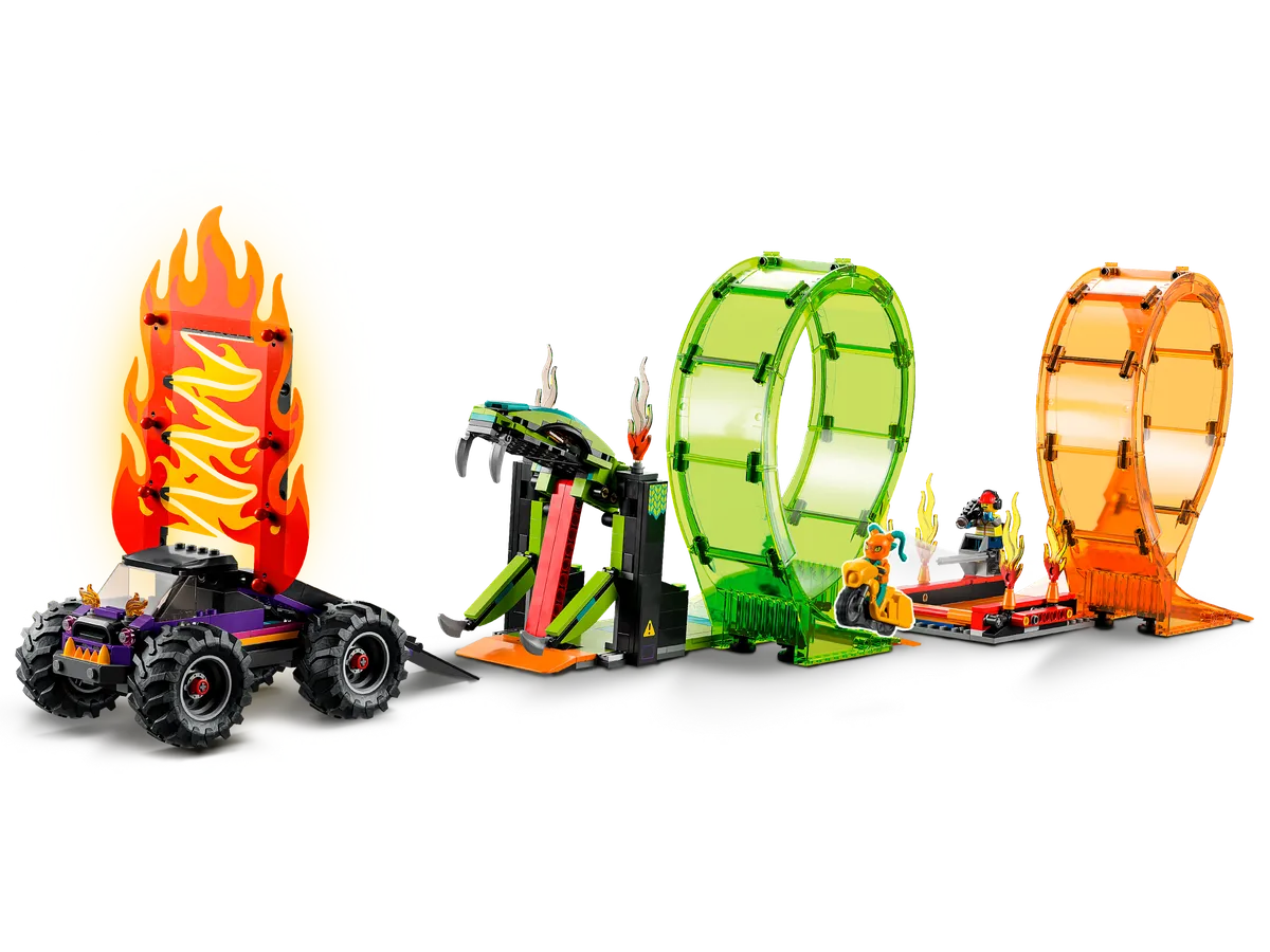 LEGO Double Loop Stunt Arena (60339) - Bild 4