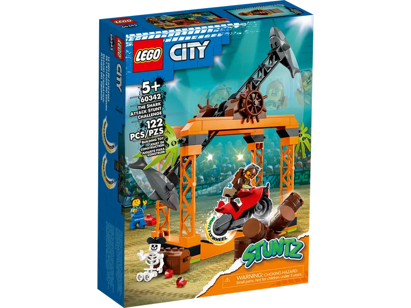 The Shark Attack Stunt Challenge von LEGO – Produktfoto 2 von 8