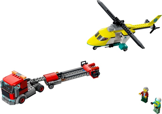 LEGO Rescue Helicopter Transporter (60343)