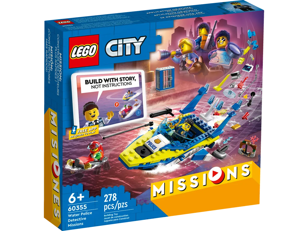 LEGO Water Police Detective Missions (60355) - Bild 1
