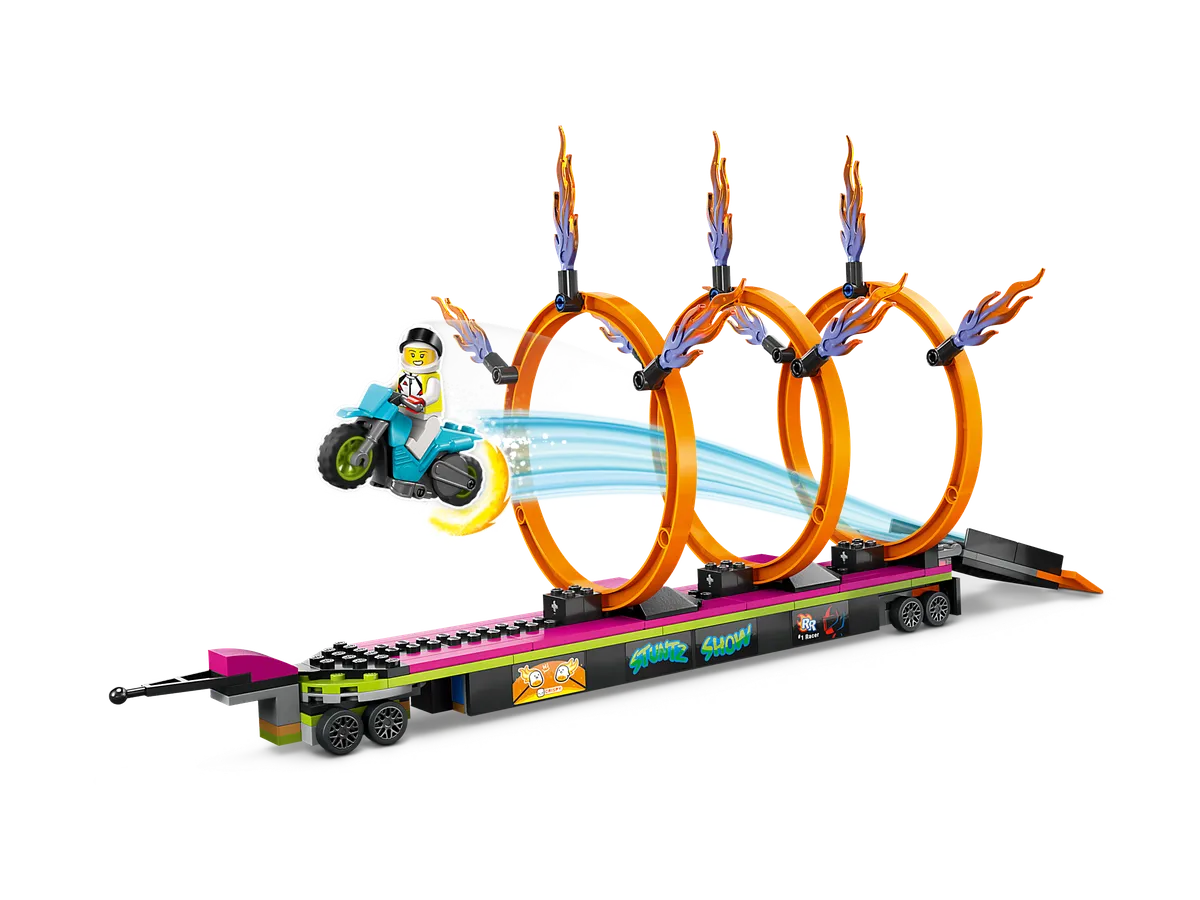 LEGO Stunt Truck & Ring of Fire Challenge (60357) - Bild 3